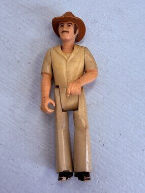 Safari Jim Fisher Price Adventure People VTG 1974 3.75" Figure 050924AST2-B1